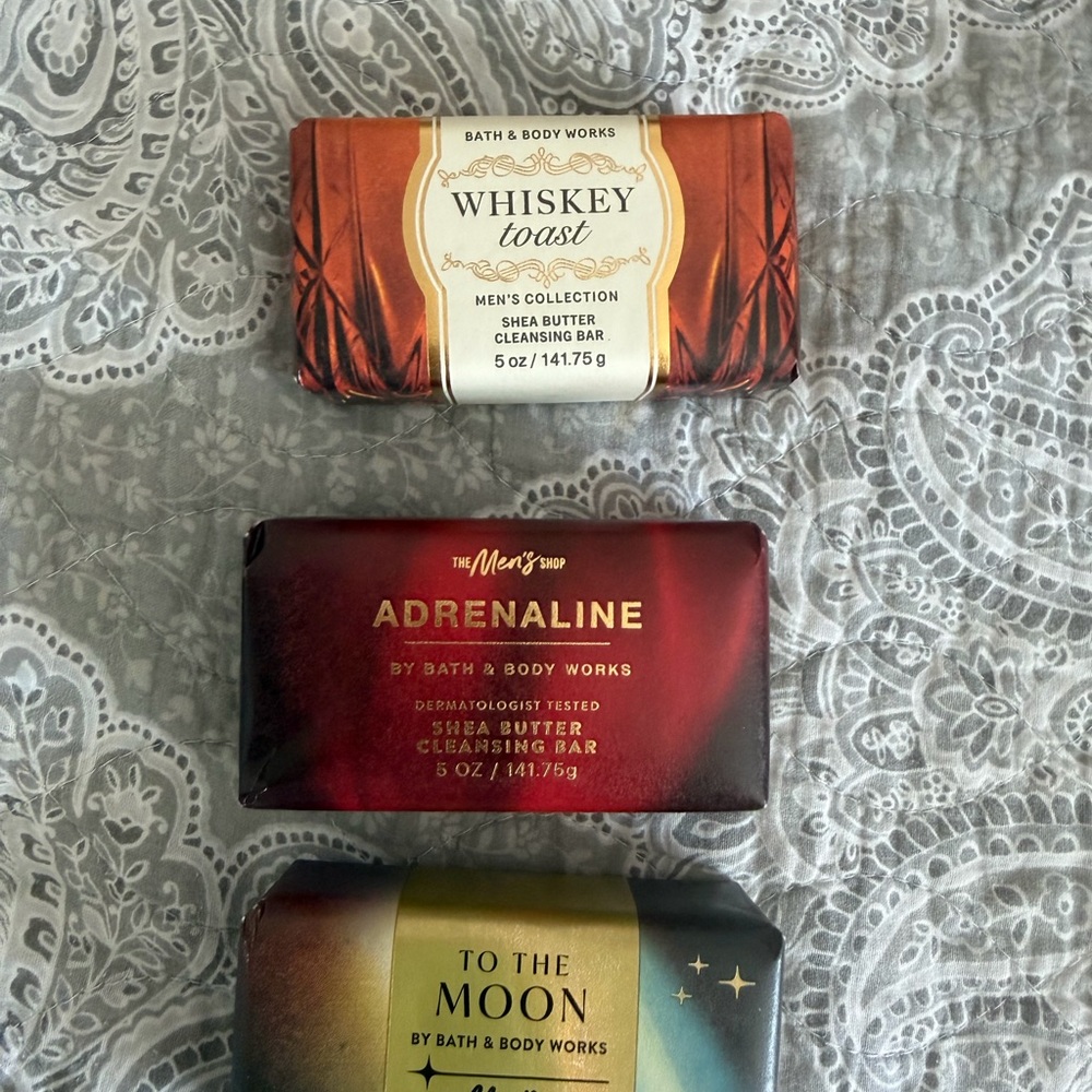 Bath & Body Works Shea Butter Cleansing Bar Trio
